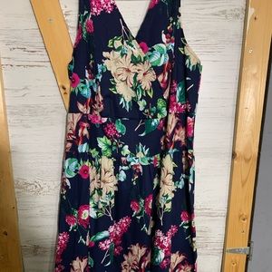 Flower print dress size XXL